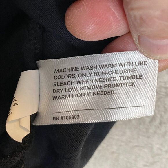 Duluth Mens Henley Shirt 2XL Black Longtail Relaxed Fit Cotton With Flaws Casual - Picture 6 of 15